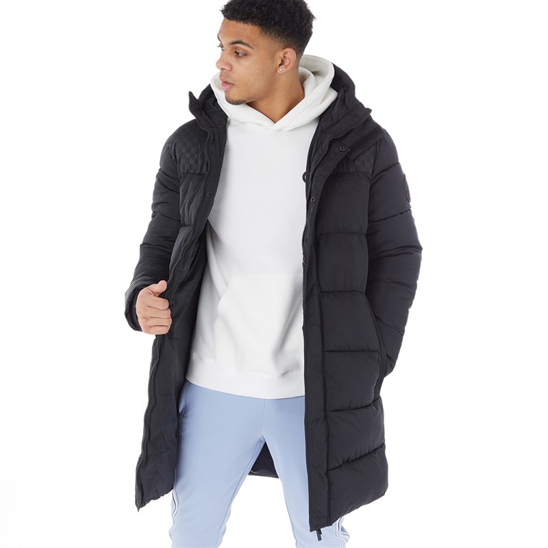 Men's long discount puffer jacket