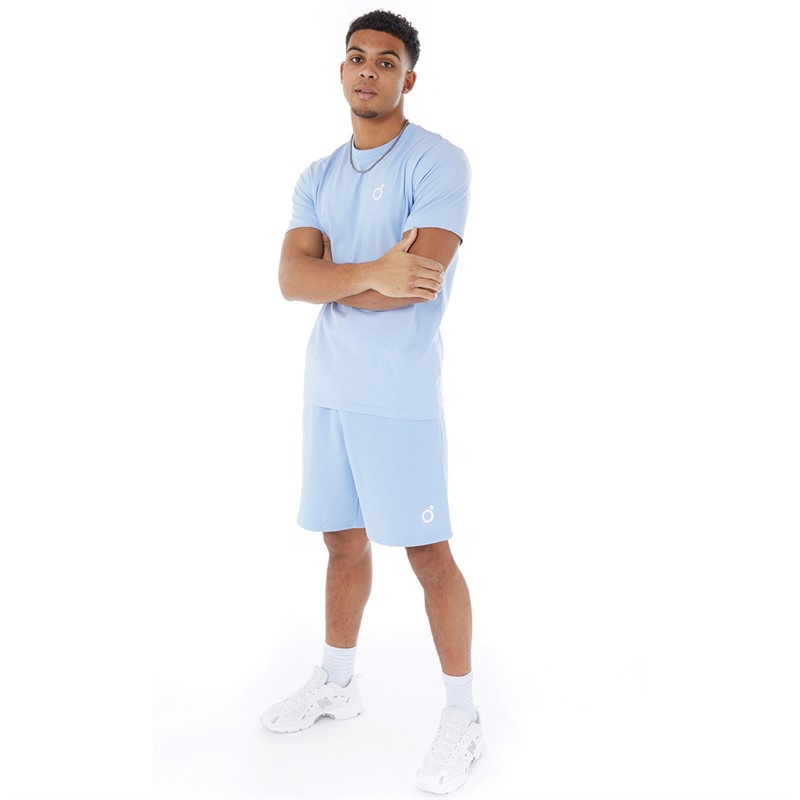 Blood Brother Mens Core Shorts Dusty Blue