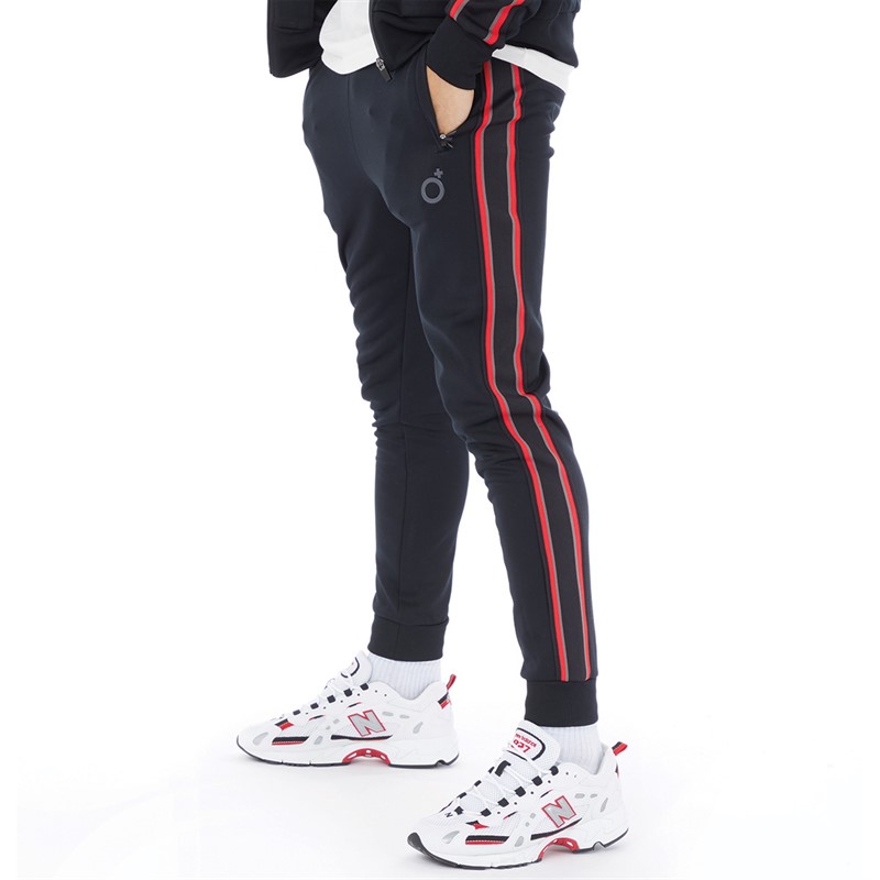 Buy Blood Brother Mens Track Pants Black