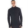 Altryn Mens Steeple Quarter Zip Top Black