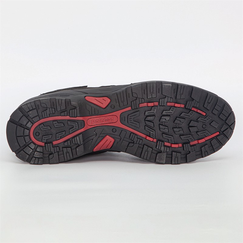 Polecat Herre Sicco Kufstein Gore-Tex Waterproof Hiking Vandrestøvler Sort