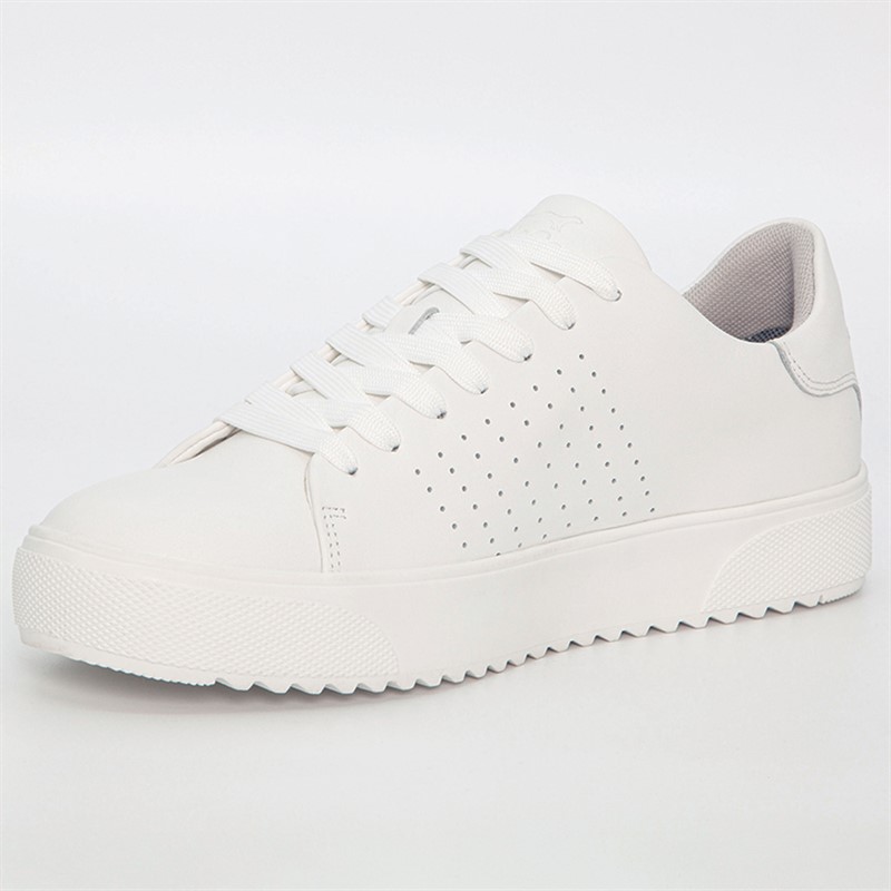 Polecat Herre Rex Gerona Gore-Tex Waterproof Sneakers Hvid