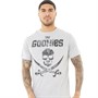 The Goonies Mens Flag T-Shirt Grey Heather