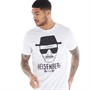 Breaking Bad Mens Heisenberg T-Shirt White