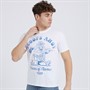 Stranger Things Mens Scoops Ahoy Retro T-Shirt White