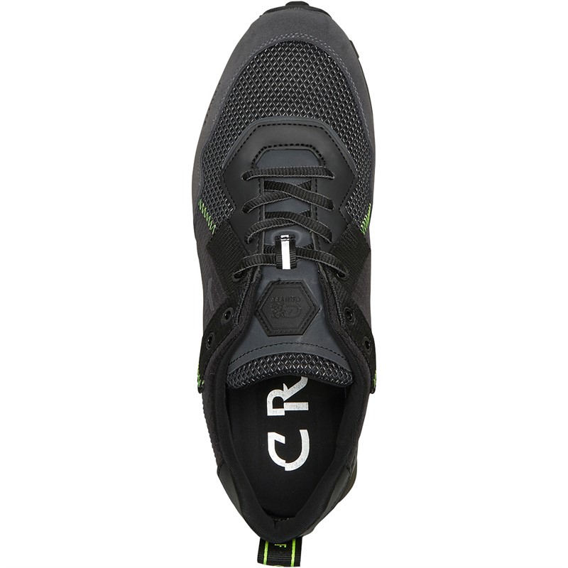 Buy Cruyff Mens Superbia Hex Trainers Dark Grey