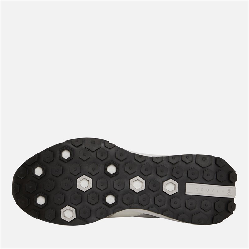 Cruyff Mens Ambruzzia Trainers White