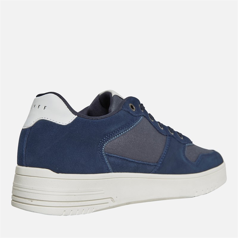 Cruyff Herre Royal C Canvas Sneakers Blå