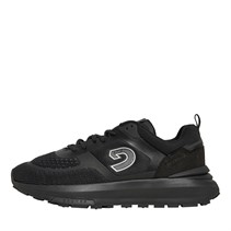 Cruyff Mens Fuzeknit Trainers Black/Black