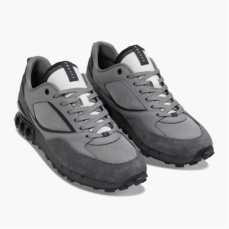 Cruyff Mens Snyper Trainers Grey