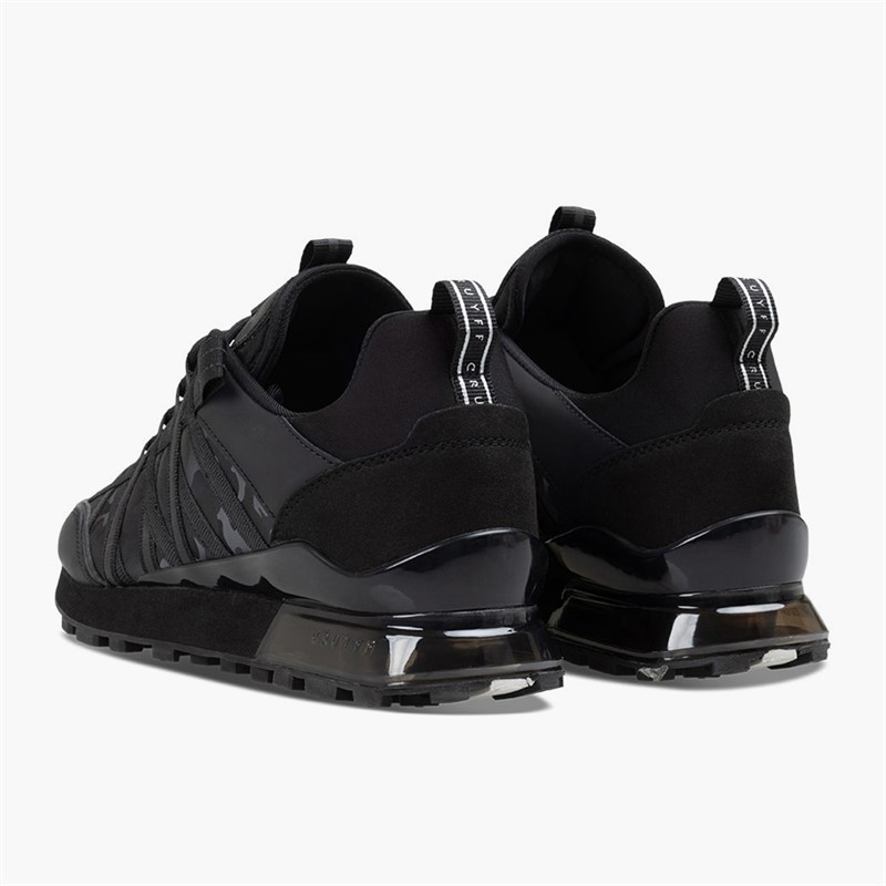Cruyff Mens Fearia Trainers Black Camo