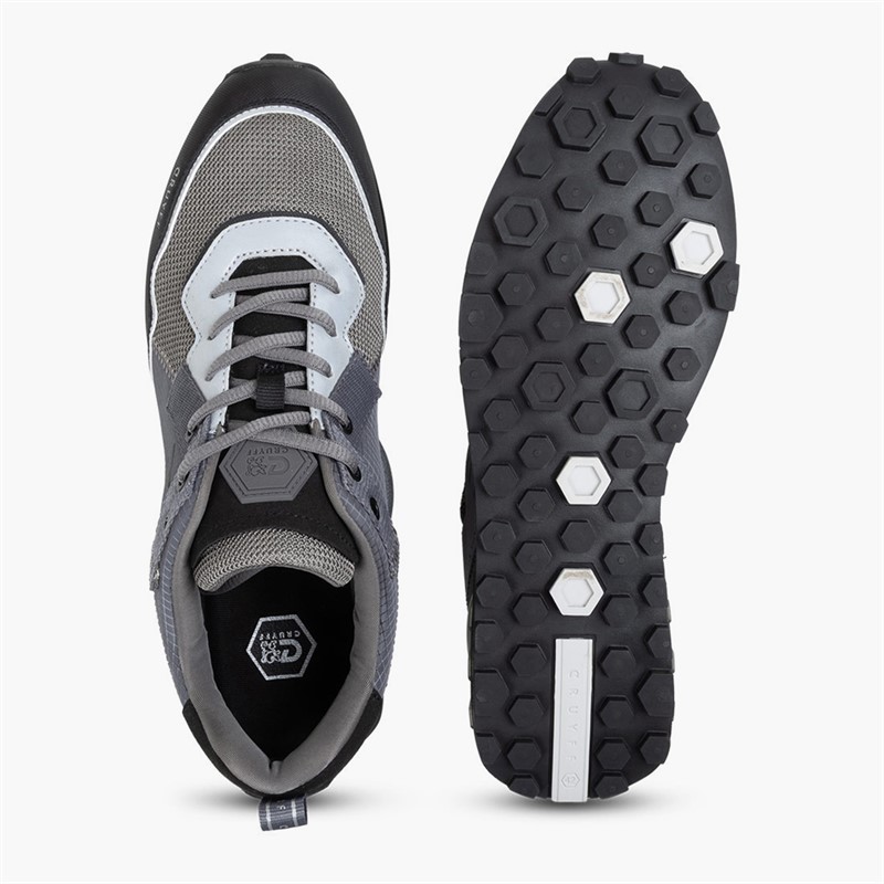 Cruyff Mens Superbia Eclipse Trainers Grey