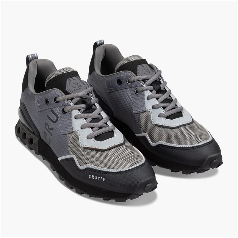 Cruyff Mens Superbia Eclipse Trainers Grey