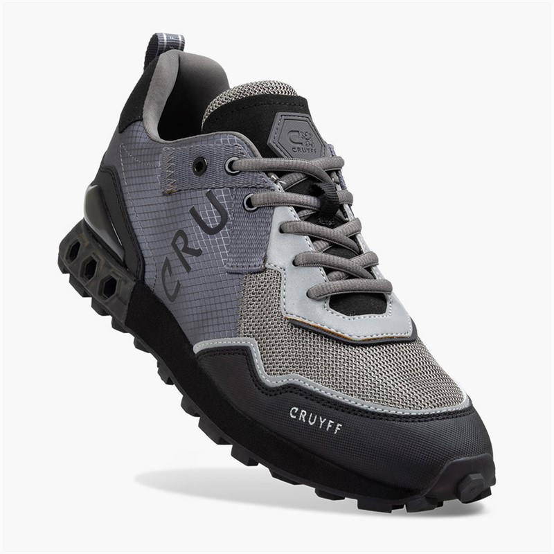 Cruyff Mens Superbia Eclipse Trainers Grey