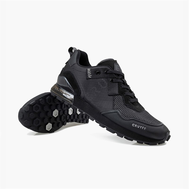 Cruyff Mens Superbia Trainers Black