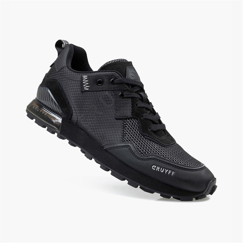 Cruyff Mens Superbia Trainers Black