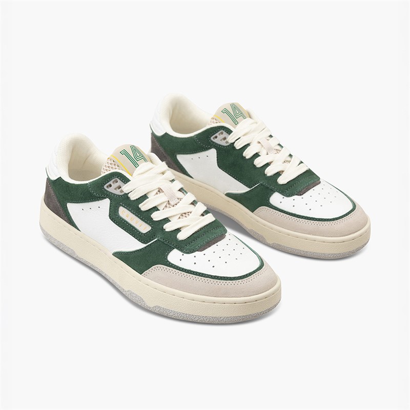 Cruyff Mens Volteria Trainers White/Green