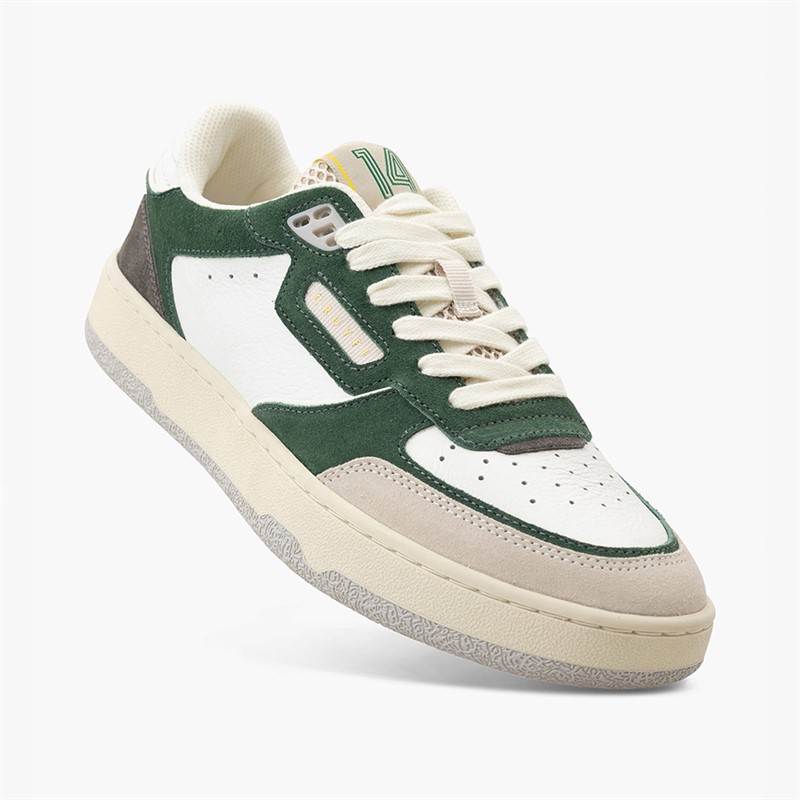 Cruyff Mens Volteria Trainers White/Green