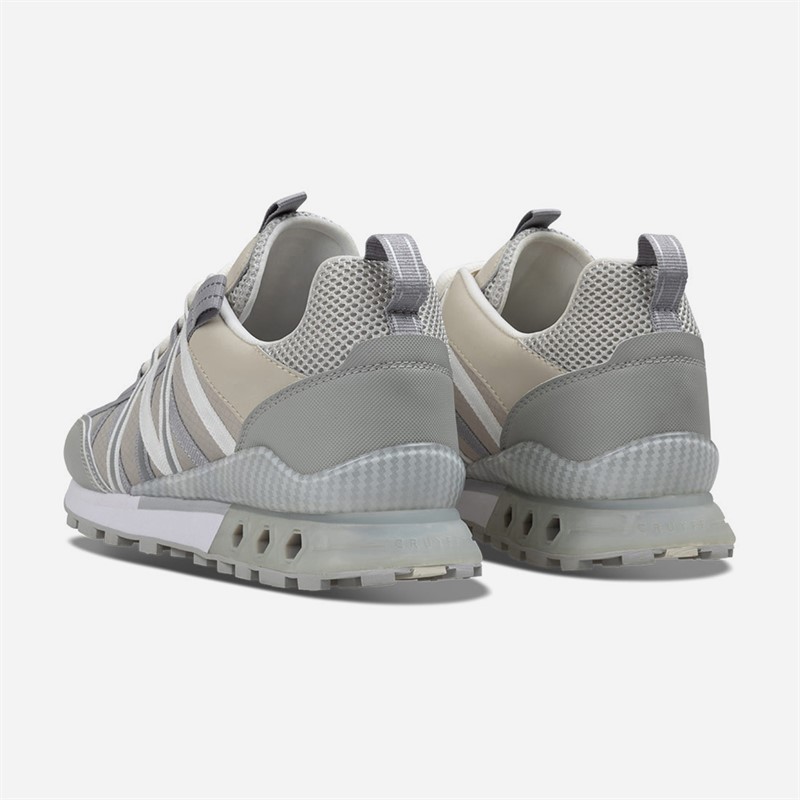Cruyff Mens Fearia Hex-Tech Trainers Cream