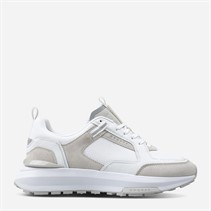 Cruyff Mens Rayado Trainers White/Grey