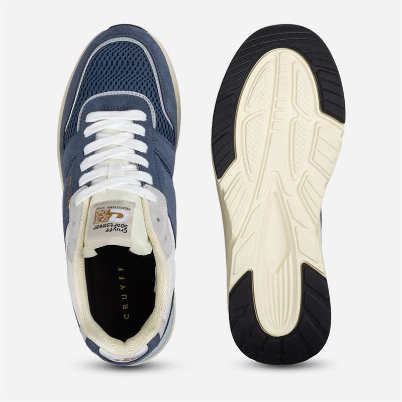 Cruyff Mens Camino Trainers Navy/Grey