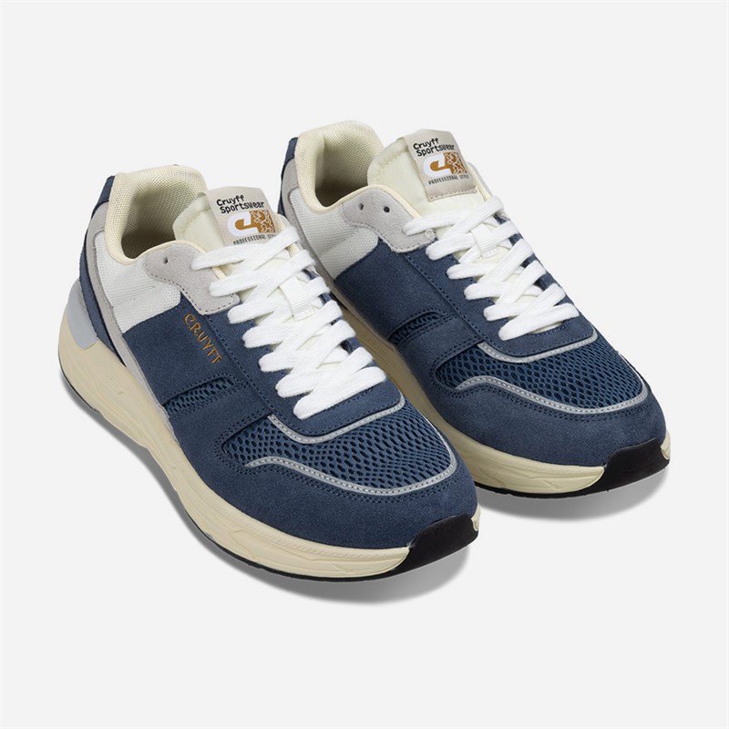 Cruyff Mens Camino Trainers Navy/Grey