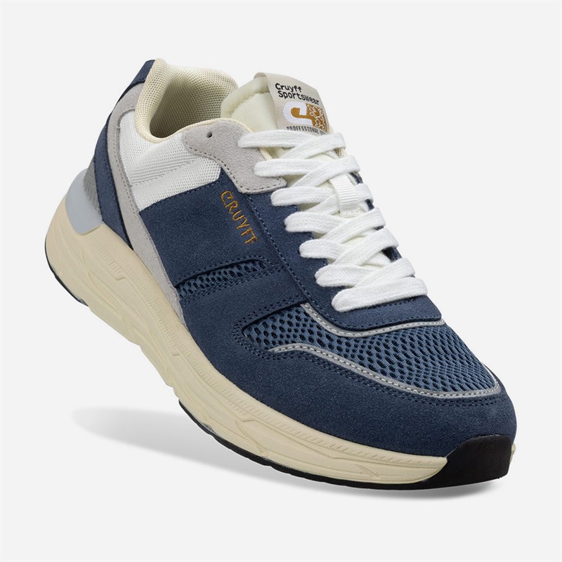 Cruyff Mens Camino Trainers Navy/Grey
