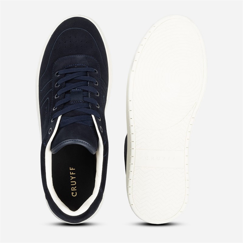 Cruyff Mens Endorsed Lux Trainers Navy