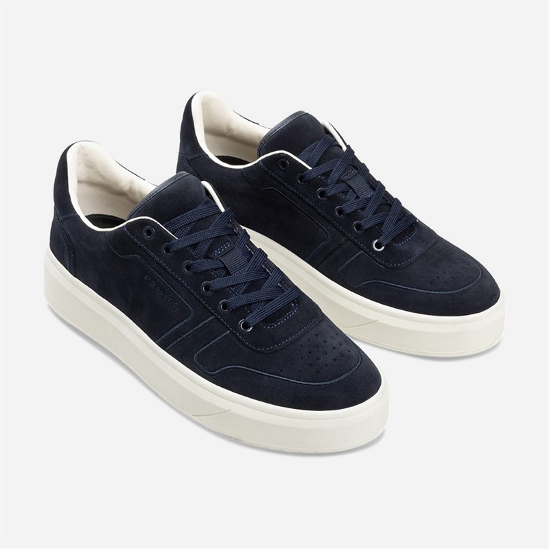 Cruyff Mens Endorsed Lux Trainers Navy