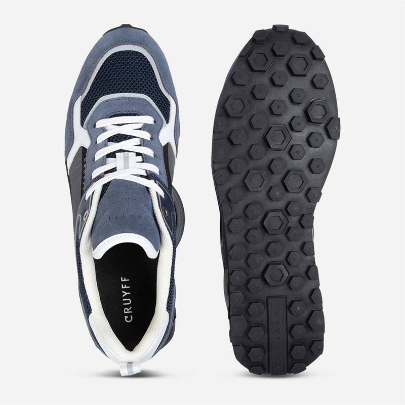 Cruyff Mens Fuori Trainers Grey/Blue