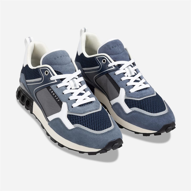 Cruyff Mens Fuori Trainers Grey/Blue