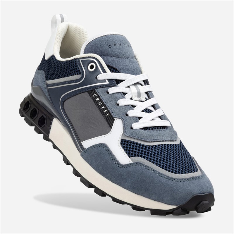 Cruyff Mens Fuori Trainers Grey/Blue