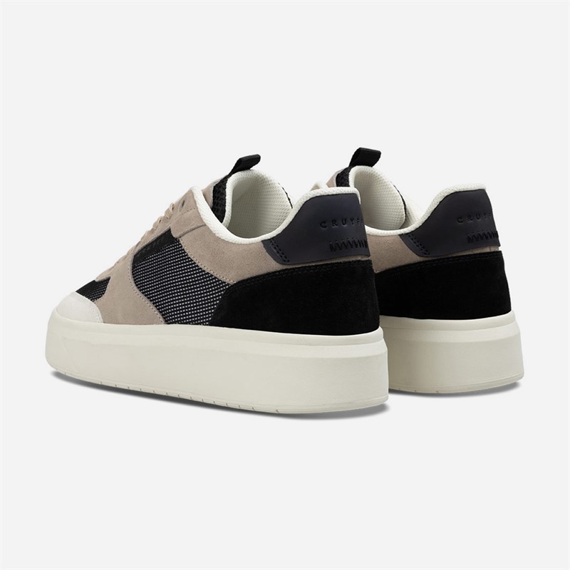 Cruyff Mens Terra Court Trainers Brown/White
