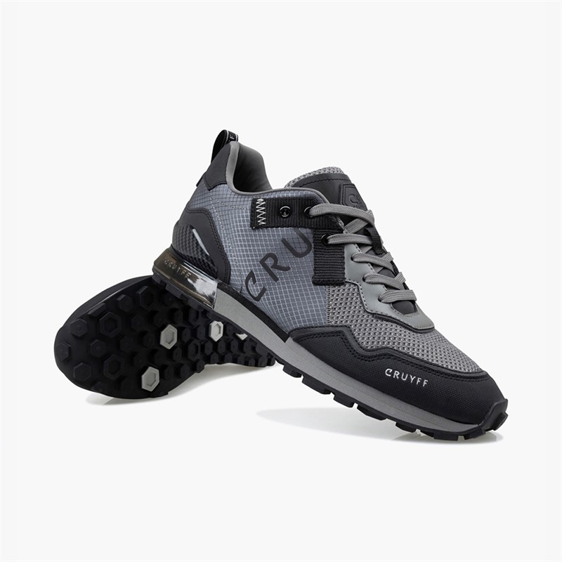Cruyff Mens Superbia Trainers Grey
