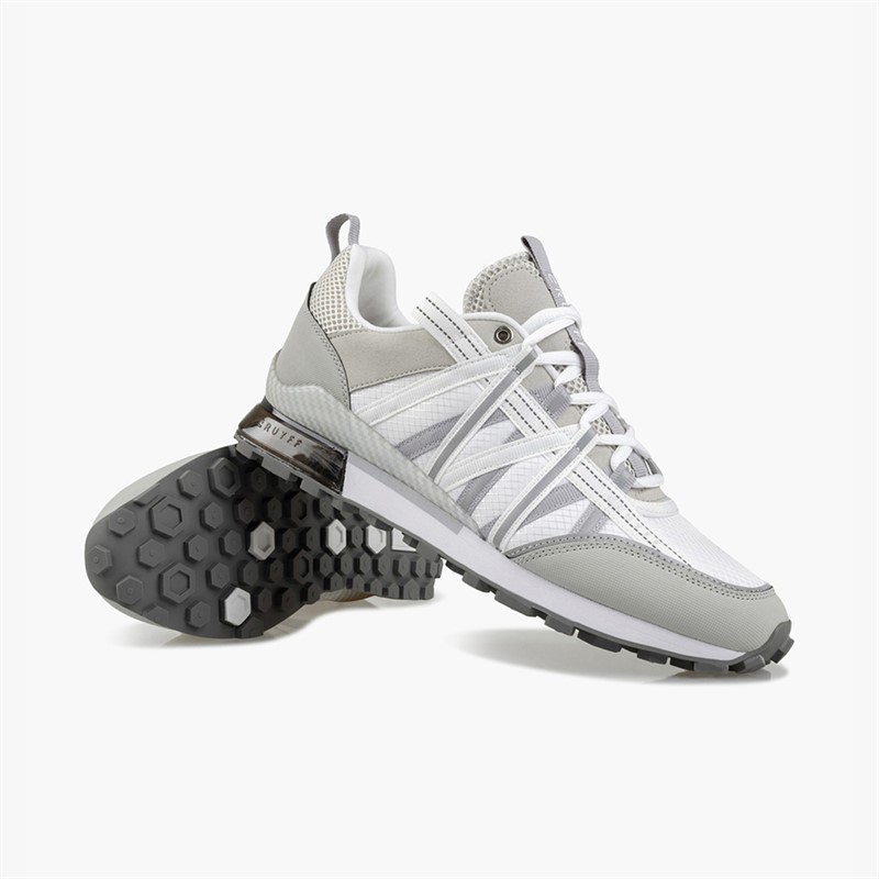 Cruyff Mens Fearia Trainers White
