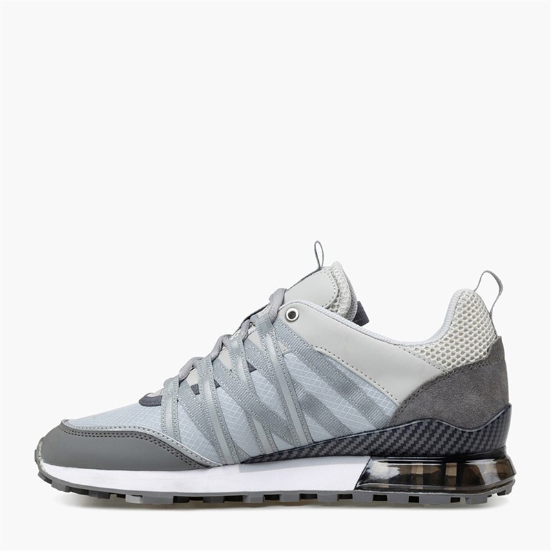 Cruyff Mens Fearia Trainers Light Grey