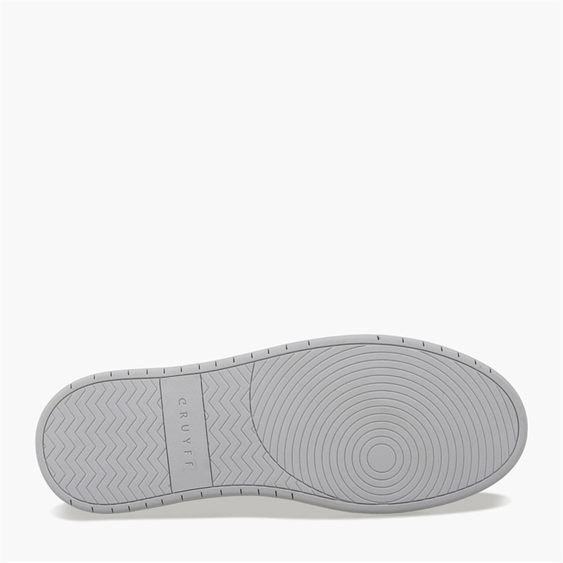 Cruyff Mens Kickturn Trainers White/Grey