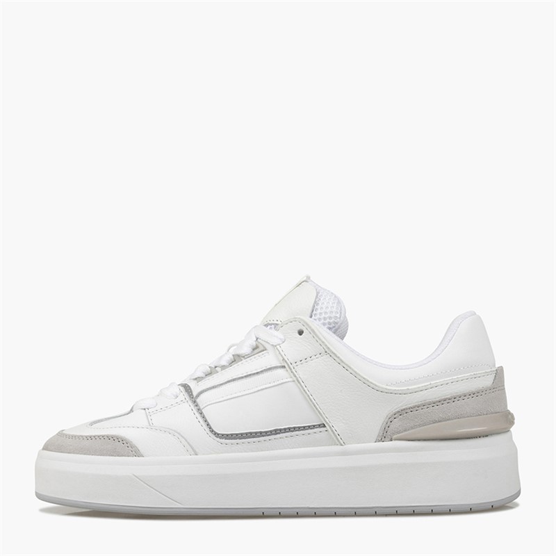Cruyff Mens Kickturn Trainers White/Grey