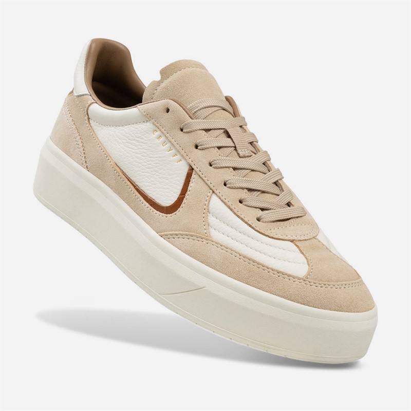 Cruyff Mens Aztec Trainers Off White