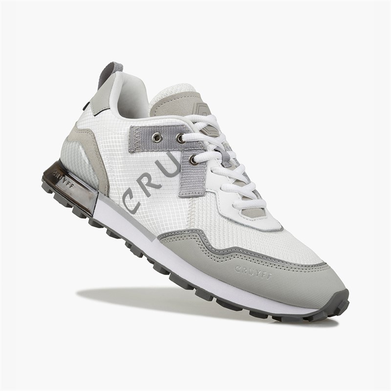 Cruyff Mens Superbia Trainers White