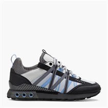 Cruyff Mens Fearia Hex-Tech Trainers Grey/Grey