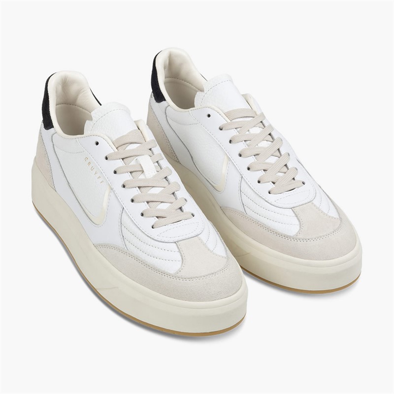 Cruyff Mens Aztec Trainers White