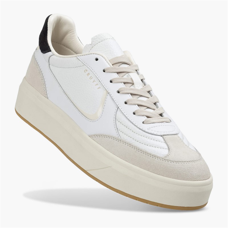 Cruyff Mens Aztec Trainers White