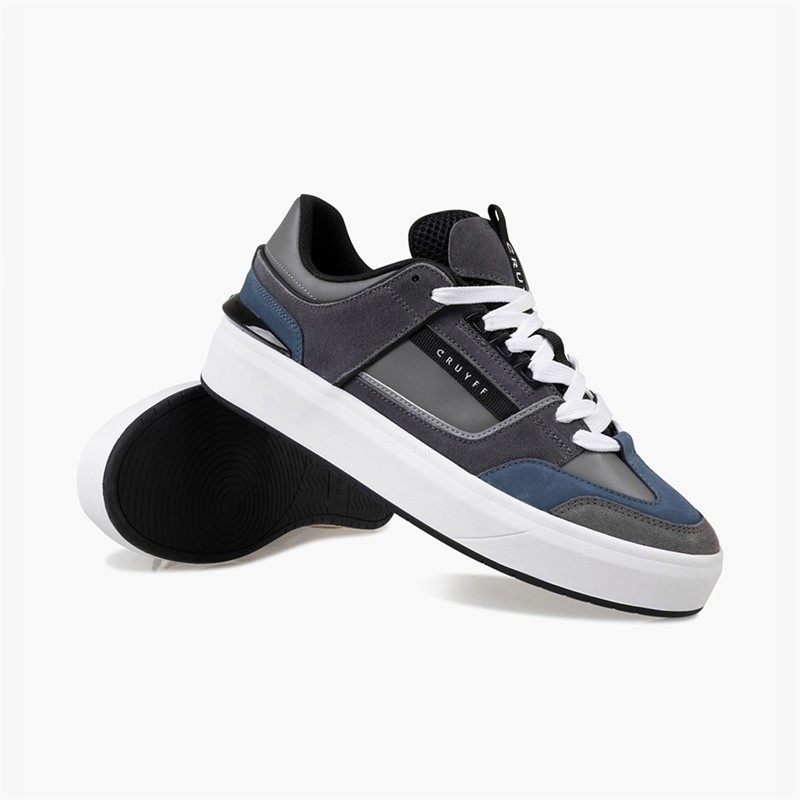 Cruyff Mens Kickturn Trainers Grey/Miscellaneous