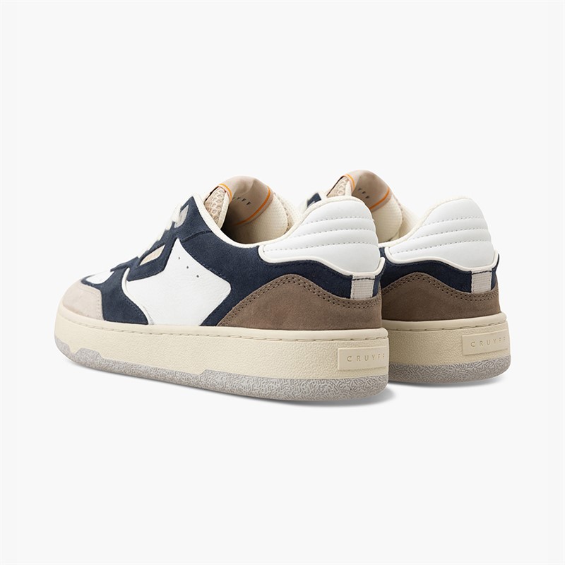 Cruyff Mens Volteria Trainers Navy/White