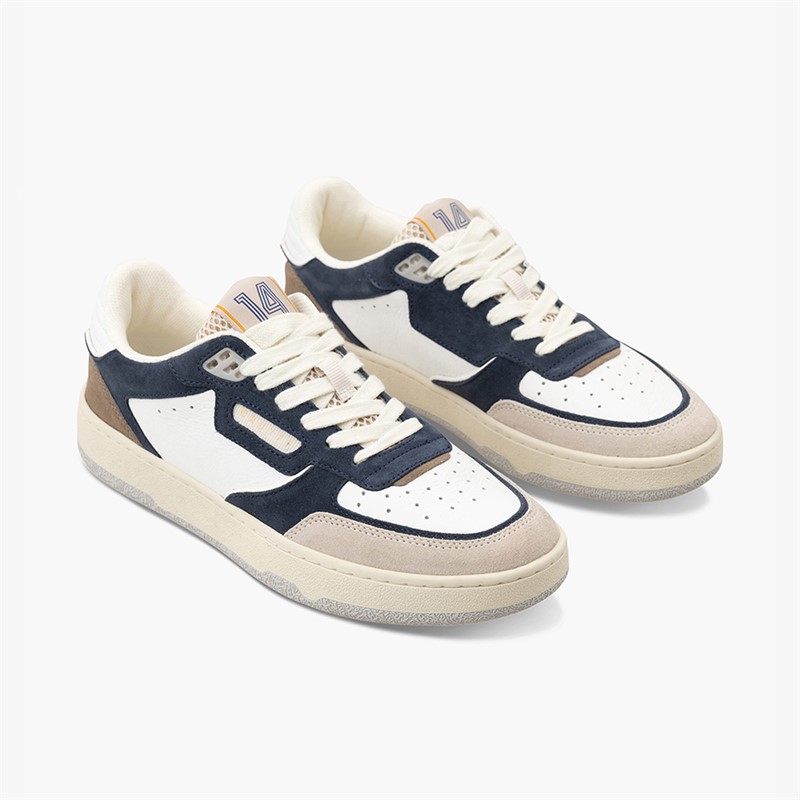 Cruyff Mens Volteria Trainers Navy/White