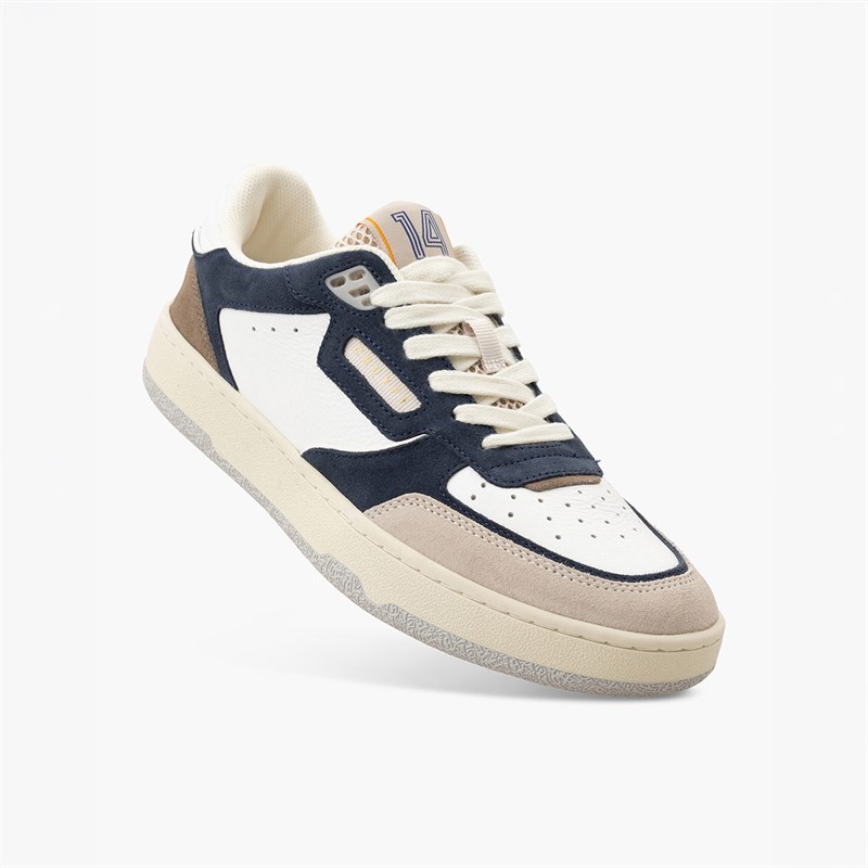 Cruyff Mens Volteria Trainers Navy/White