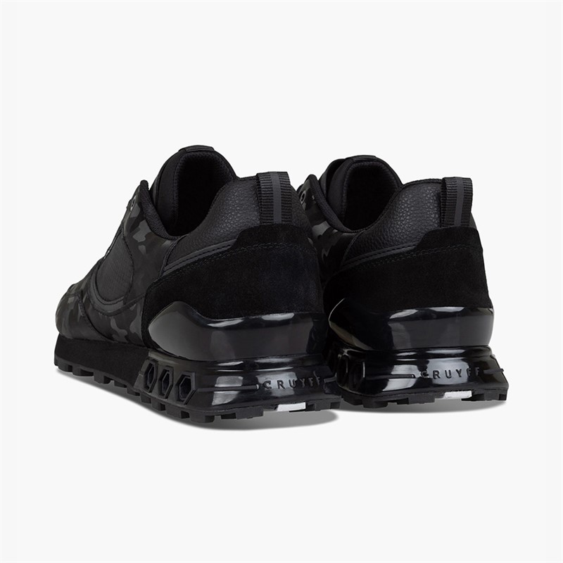 Cruyff Mens Snyper Trainers Black