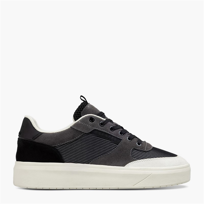 Cruyff Mens Terra Court Trainers Grey/White