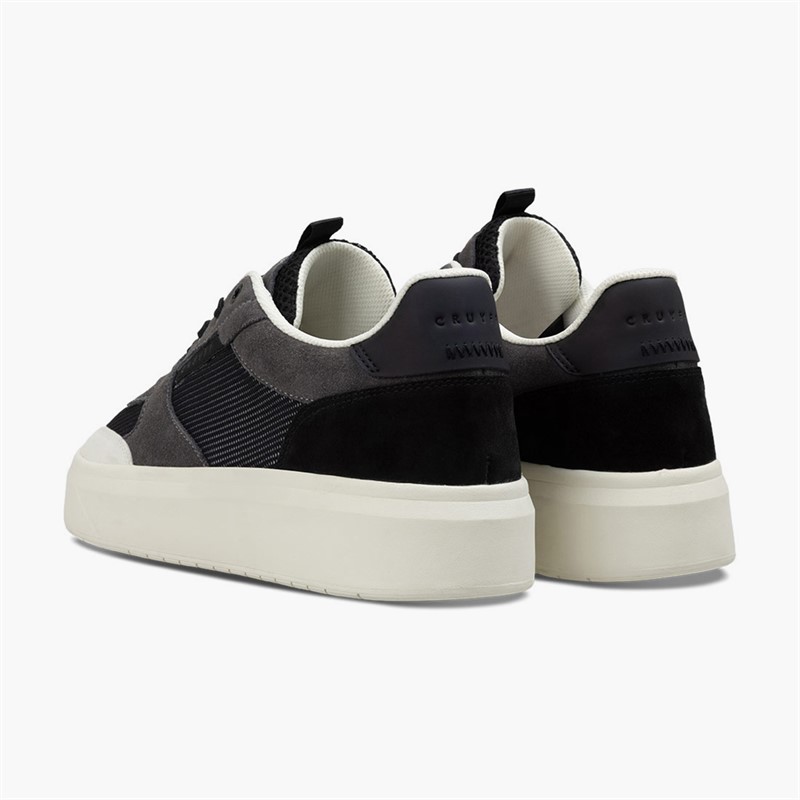 Cruyff Mens Terra Court Trainers Grey/White